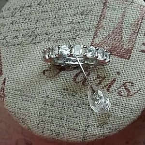 CZ Eternity Band Ring (NWOT)